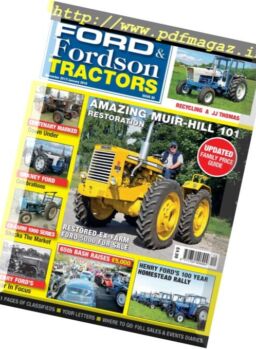 Ford & Fordson Tractors – December-January 2017