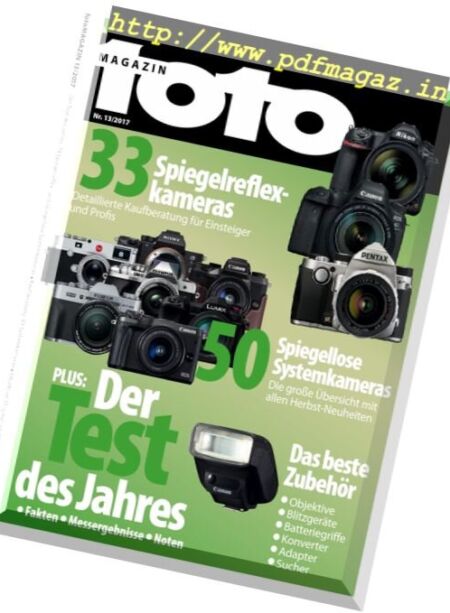 Fotomagazin – N 13, 2017 Cover