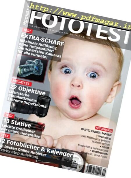 Fototest – November-Dezember 2017 Cover