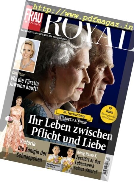 Frau im Spiegel – Royal – Dezember 2017 Cover