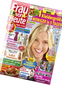 Frau von Heute – 3 November 2017
