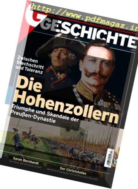 G Geschichte Germany – Dezember 2017 Cover