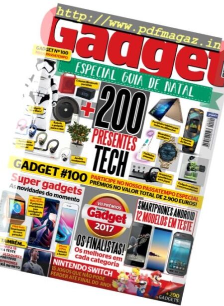 Gadget Portugal – Dezembro 2017 Cover