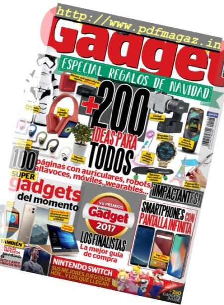 Gadget Spain – diciembre 2017 Cover