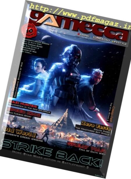 Gamecca Magazine – November 2017 Cover