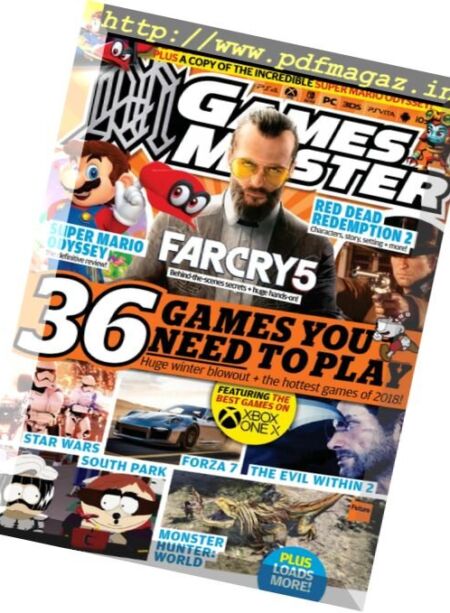 Gamesmaster – December 2017 Cover