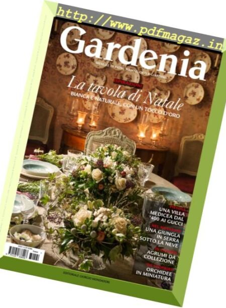 Gardenia – Dicembre 2017 Cover