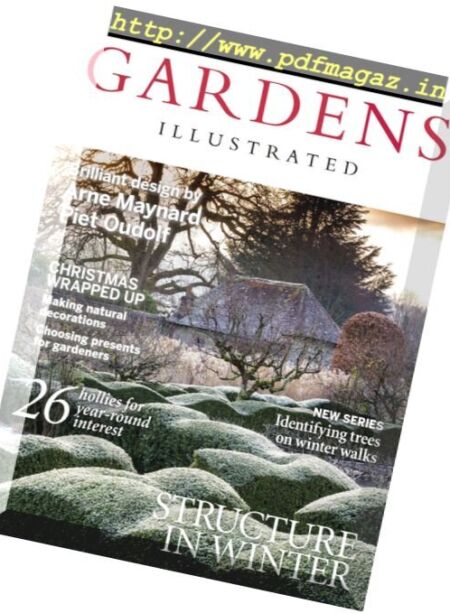 Gardens Illustrated – December 2017 Cover