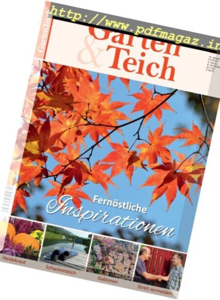 Garten & Teich – Nr.4, 2017 Cover