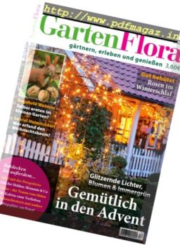 GartenFlora – Dezember 2017