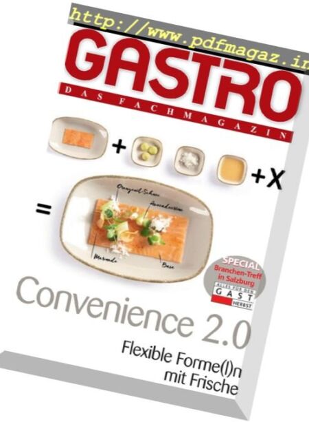 Gastro das Fachmagazin – November 2017 Cover