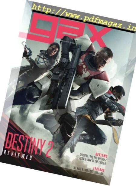 Gax – November 2017 Cover