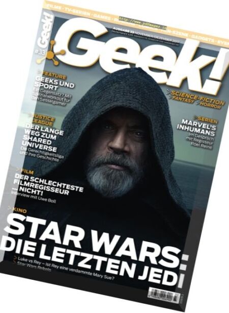 Geek! Germany – November-Dezember 2017 Cover