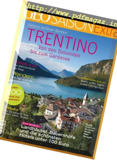 GEO Saison Extra – Februar 2017 Cover
