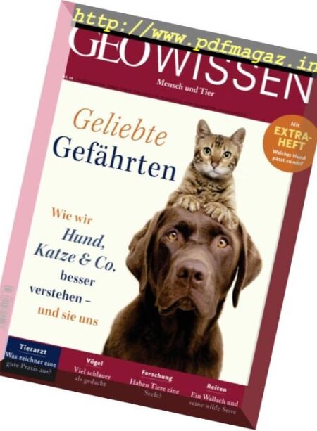 GEO Wissen – November 2017 Cover