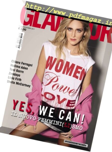 Glamour Italia – Novembre 2017 Cover