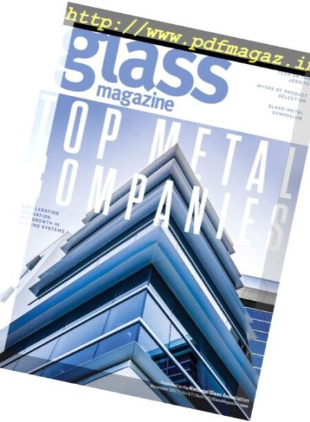 Glass Magazine – November 2017 Cover
