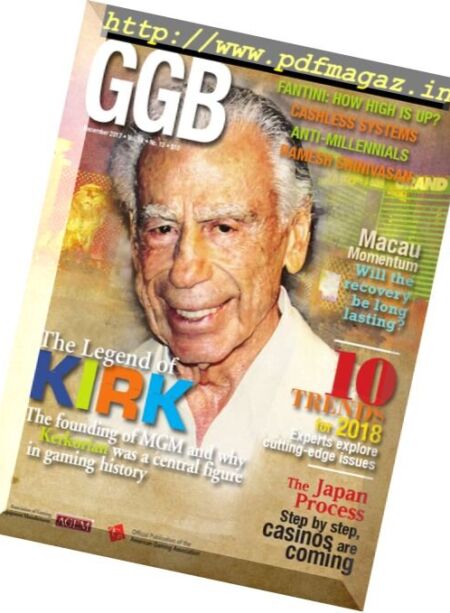 Global Gaming Business – December 2017 Cover