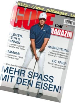 Golf Magazin – Dezember 2017