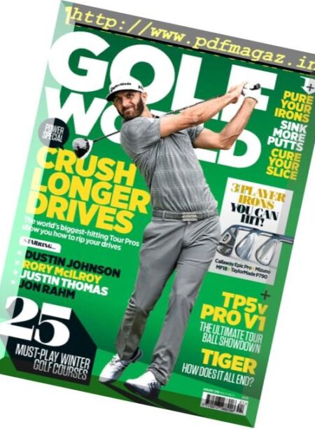 Golf World UK – January 2018 Cover