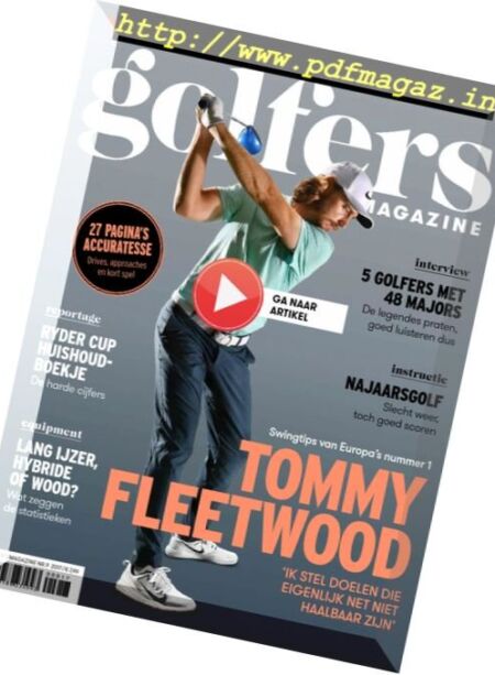 Golfers Magazine – december 2017 Cover