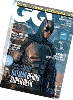 GQ France – Novembre 2017