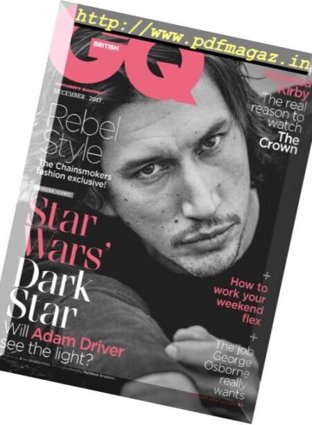 GQ UK – December 2017 Cover