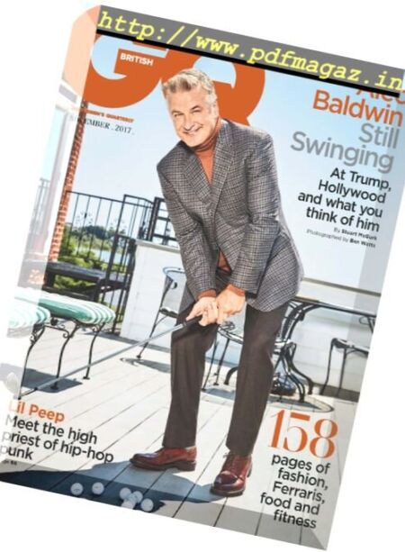 GQ UK – November 2017 Cover