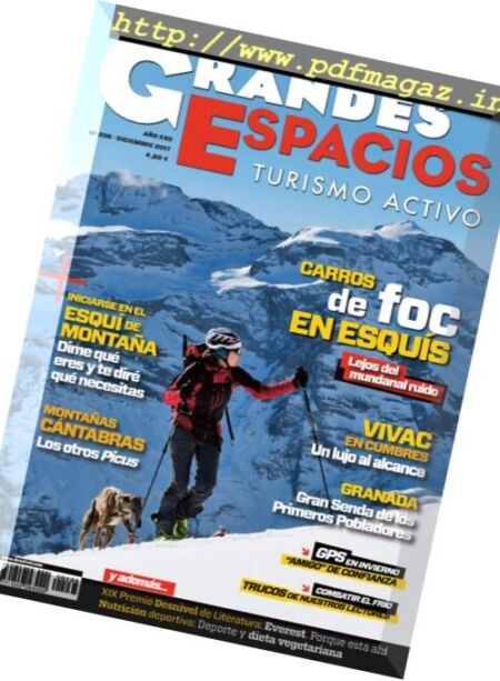 Grandes Espacios – diciembre 2017 Cover