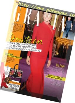 Grazia Netherlands – 1 november 2017