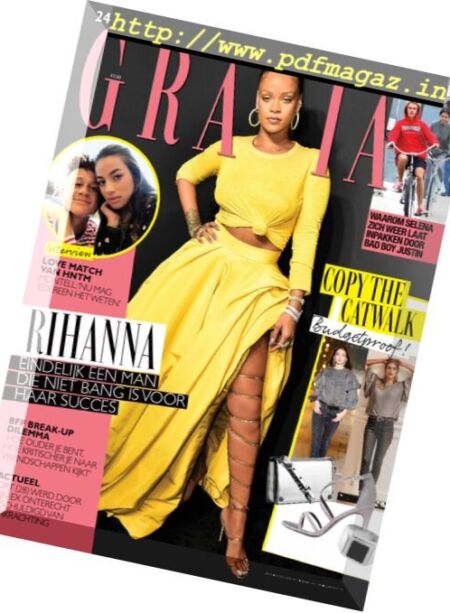 Grazia Netherlands – 8 november 2017 Cover