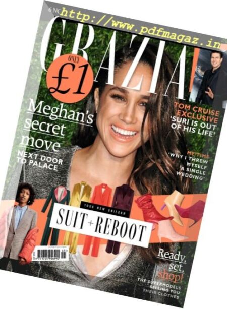Grazia UK – 6 November 2017 Cover