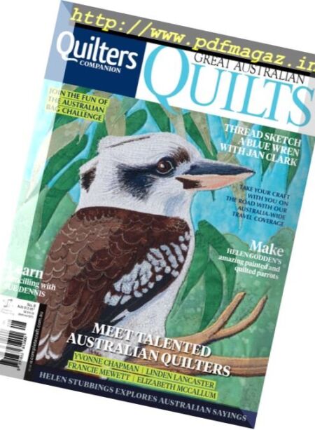 Great Australian Quilts – November 2017 Cover