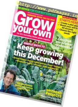 Grow Your Own – December 2017