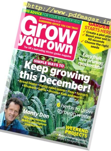Grow Your Own – December 2017 Cover