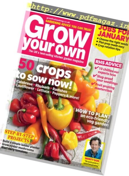 Grow Your Own – January 2018 Cover