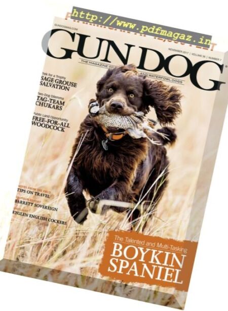 Gun Dog – November 2017 Cover