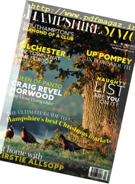 Hampshire Style – November 2017 Cover