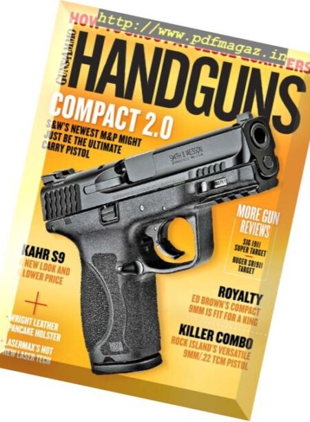 Handguns – December 2017 – January 2018 Cover