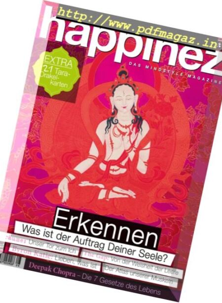 Happinez – Nr.8, 2017 Cover