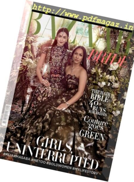 Harper’s Bazaar Bride – November 2017 Cover