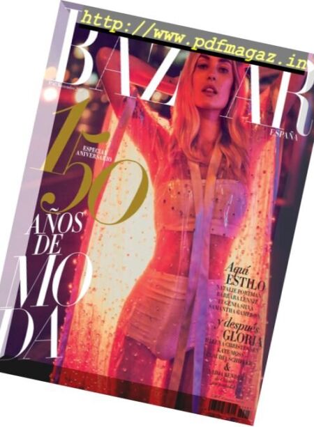 Harper’s Bazaar Espana – noviembre 2017 Cover