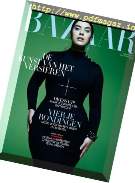 Harper’s Bazaar Netherlands – December 2017 Cover