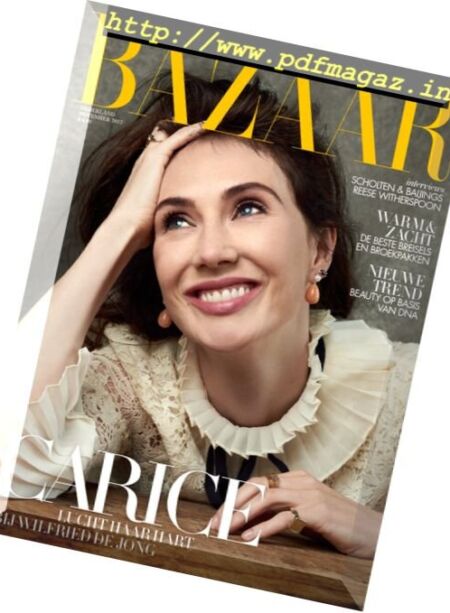 Harper’s Bazaar Netherlands – November 2017 Cover