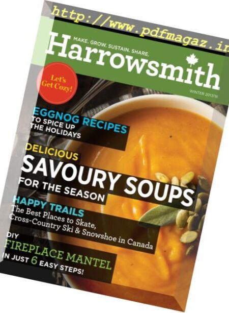 Harrowsmith – Winter 2017-2018 Cover