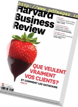 Harvard Business Review France – Octobre-Novembre 2017