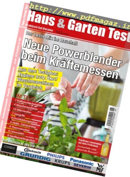 Haus & Garten Test – November-Dezember 2017 Cover