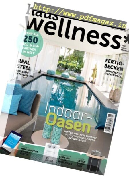 Haus und Wellness – Dezember-Januar 2017 Cover