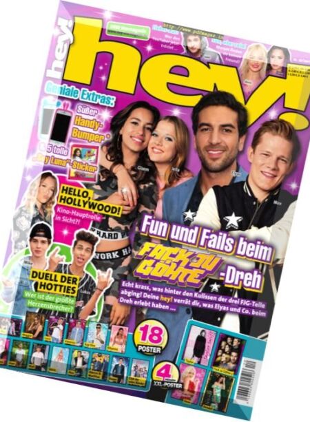 Hey! – Dezember 2017 Cover
