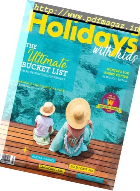 Holidays with Kids – November 2017 Cover